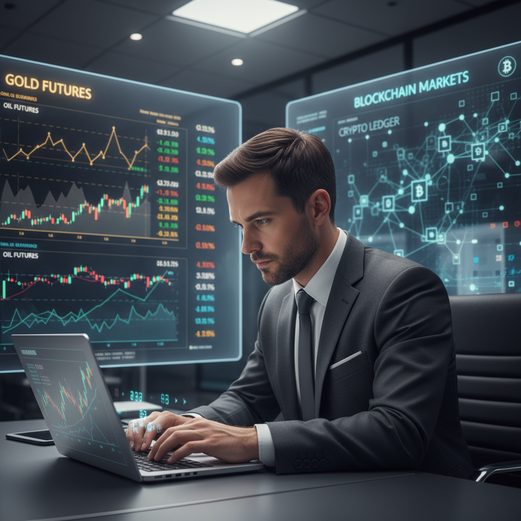 黃金期貨合約與WTI原油期貨合約傳統金融上鏈的創新轉型